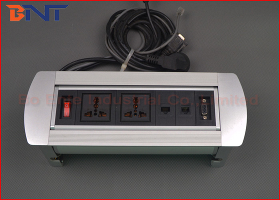 Scatola manuale 110V - di collegamento dell'incavo di Flip Up Conference Table Power CA 240V