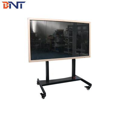 Altezze 60 - 125CM di produzione di colore del nero del carretto dello schermo piano TV del touch screen