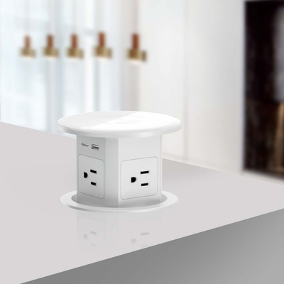 presa di corrente elettrica impermeabile presa di corrente universale spina intelligente cucina presa di corrente pop-up con caricabatterie wireless superiore