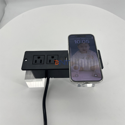 divano 2 us prese di corrente alternata e presa di ricarica usb con caricabatterie wireless 60mm us power ufficio divano caricabatterie power soc