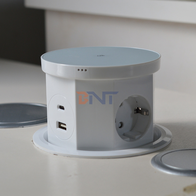 Cucina presa di corrente nascosta Desktop inserito Porta USB popup AC 16A 220V Voltaggio IP44 Livello per uso in ufficio