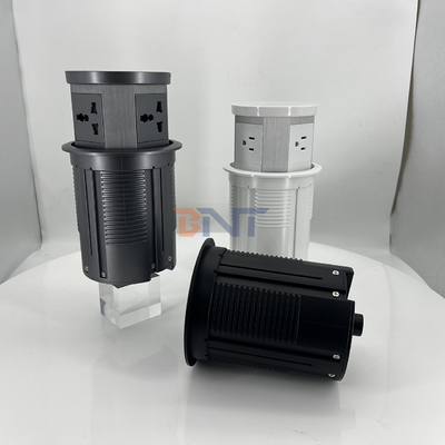 Soccetto di alimentazione nascosto con porta USB Soccetto di cucina AC 16A con caricabatterie veloce wireless per Office