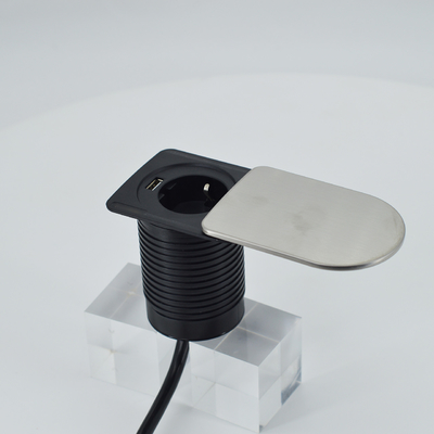 Mini presa nascosta Sotto mobili da ufficio desktop tavolo 1 UE 1 caricabatterie USB A