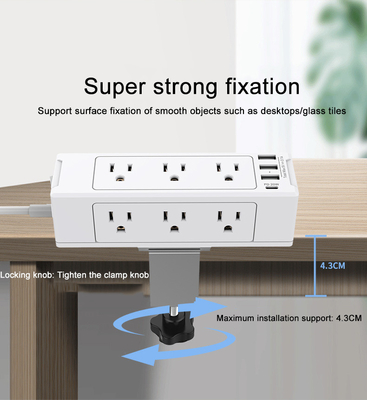 Boente multifunzionale innesco elettrico tavola pinza di montaggio presa / presa mobili di scrivania presa da tavolo montaggio