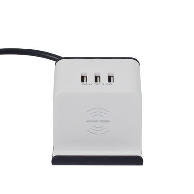 Socket per mobili da ufficio ABS Socket per tavolo ABS 3 porte di usb 1.5m Cavo 10A/16A