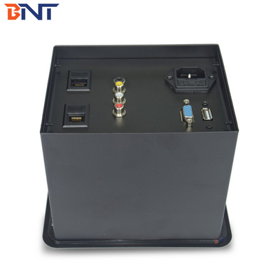 Soluzioni per l'AV per ufficio Stagli elettrici da scrivania in argento Dimensione 151*121mm