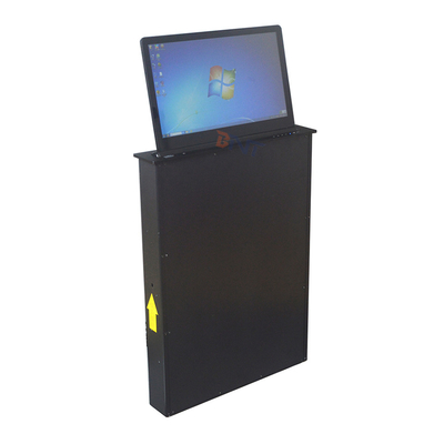 Super Slim Pop Up Computer Monitor Lift con schermo motorizzato da 18,5 pollici