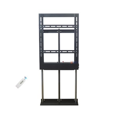 Moderno supporto per televisori a motore, kit per televisori a controllo remoto wireless.