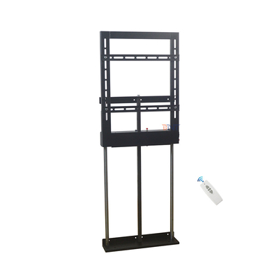 Moderno supporto per televisori a motore, kit per televisori a controllo remoto wireless.