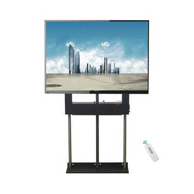 Moderno supporto per televisori a motore, kit per televisori a controllo remoto wireless.