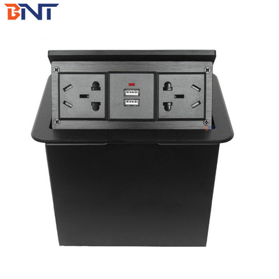 2.1 Amp USB caricabatterie Desktop prese di corrente Box, Pop Up Universal Power Plug