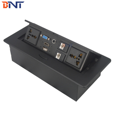 Scatene idrauliche per ufficio, prese elettriche con connettore XRL