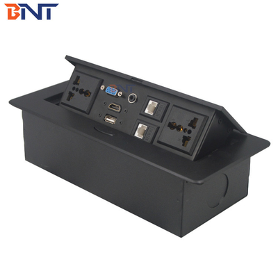Scatene idrauliche per ufficio, prese elettriche con connettore XRL
