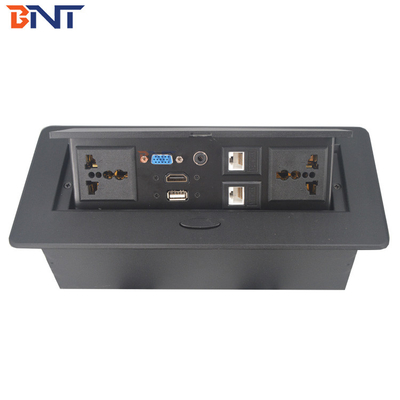 Scatene idrauliche per ufficio, prese elettriche con connettore XRL