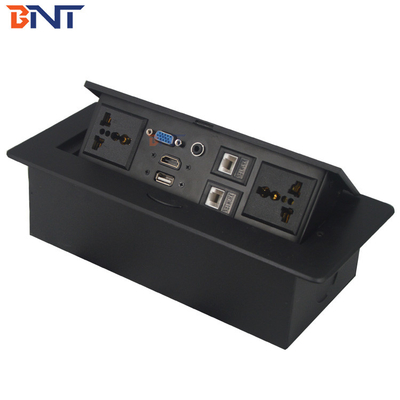Scatene idrauliche per ufficio, prese elettriche con connettore XRL