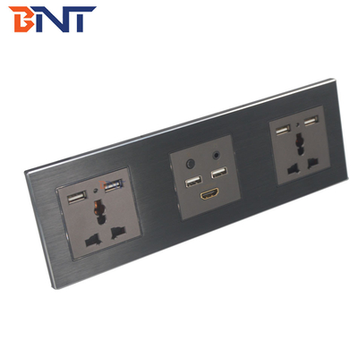 Smart Media Hub con Bluetooth, piastre di presa multifunzione.