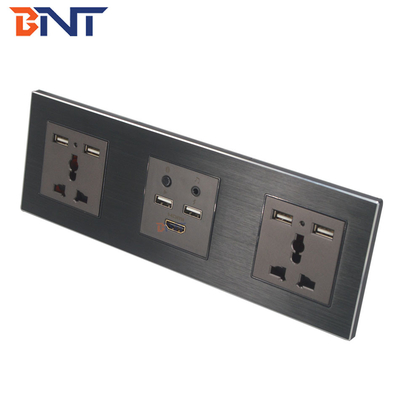 Smart Media Hub con Bluetooth, piastre di presa multifunzione.