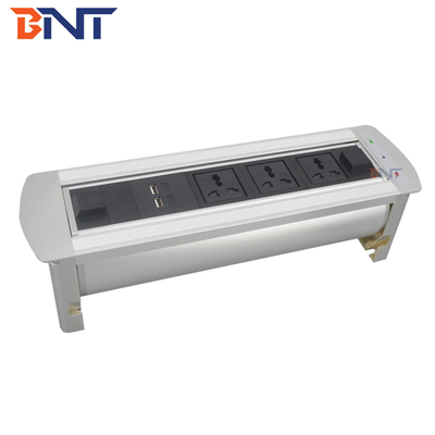 Revole elettrico per tavolo in sala conferenze presa flip up EK8300