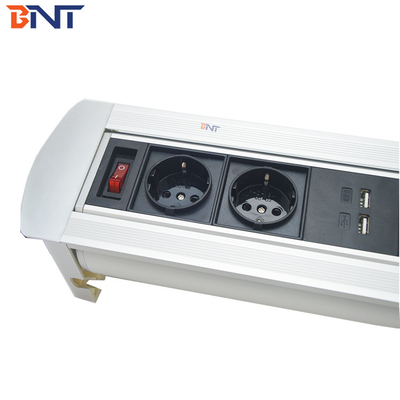 Potenza standard UE manuale nascosto flip up socekt utilizzato in sala di addestramento MK9722EU