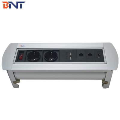Potenza standard UE manuale nascosto flip up socekt utilizzato in sala di addestramento MK9722EU
