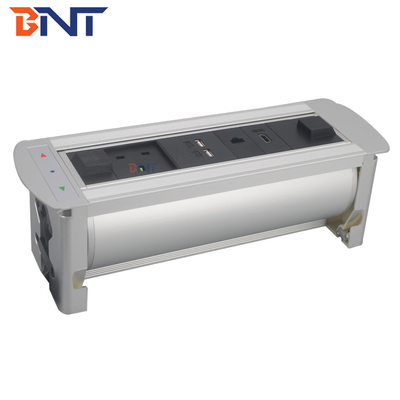presa di corrente standard del Regno Unito per scrivania ufficio sala di lavoro presa di corrente flip up EK6131UK