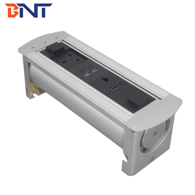 presa di corrente standard del Regno Unito per scrivania ufficio sala di lavoro presa di corrente flip up EK6131UK
