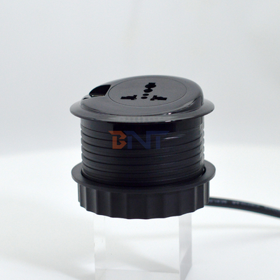80 mm Collegamenti elettrici rotondi e prese UE Stagli standard con porta di ricarica USB tipo C
