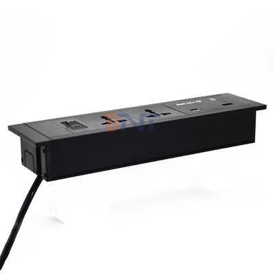 Scatena a tavola inserita prese di corrente universali USB porte A + C 65W Max Output US/EU/AU 16A/13A