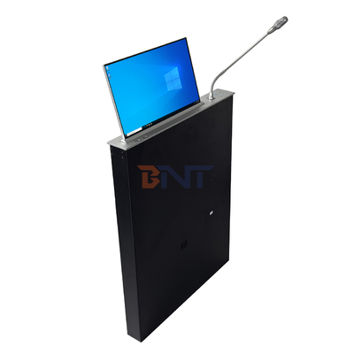 BNT Full HD Screen a basso prezzo Motorized Retractable Monitor Lift con microfono per conferenze
