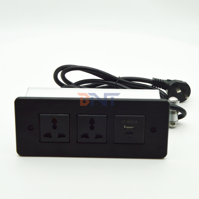 Striscia di alimentazione inserita USB C carica rapida scarico montaggio scrivania mobili cassetto presa tavolo conferenza presa nascosta