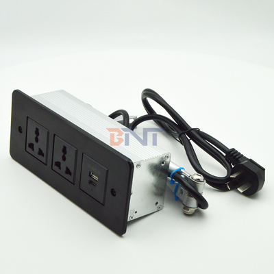 Striscia di alimentazione inserita USB C carica rapida scarico montaggio scrivania mobili cassetto presa tavolo conferenza presa nascosta