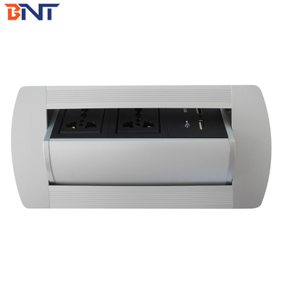 Office Desk Pop Up Power Data Jack con configurazione USB 2*