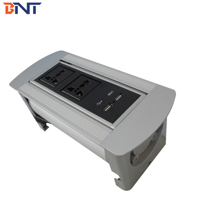 Office Desk Pop Up Power Data Jack con configurazione USB 2*