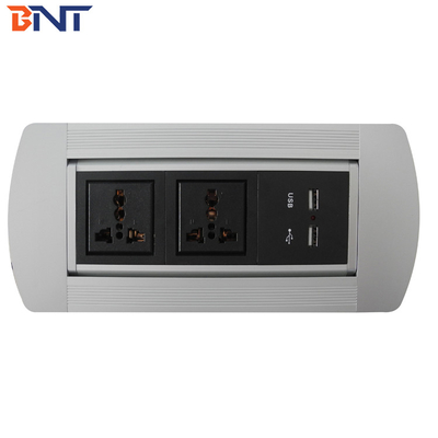 Office Desk Pop Up Power Data Jack con configurazione USB 2*