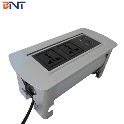 Office Desk Pop Up Power Data Jack con configurazione USB 2*