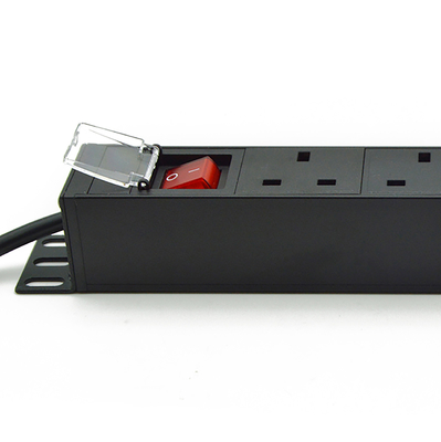 PDU 4-port Outlets SPD Surge Protector Power Strip Extension Socket 3250W con interruttore On/Off e cavo di alimentazione