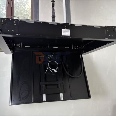 Supporto TV motorizzato da 55 pollici con tetto a controllo remoto supporto TV flessibile con funzioni di caduta e rotazione