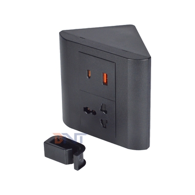 presa universale per ufficio e casa 1 prese di corrente di tavolo presa di corrente con USB A + C prese IP44 per più dispositivi