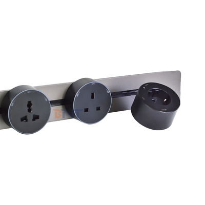 Scatena elettrica a rotaia a prese multiple Scatena elettrica rimovibile montata a parete di nuovo stile Conveniente per la cucina