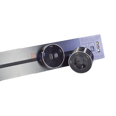 Nuova presa rimovibile Interfaccia di corrente debole Conveniente presa a parete multi-uscita di corrente di rotaia