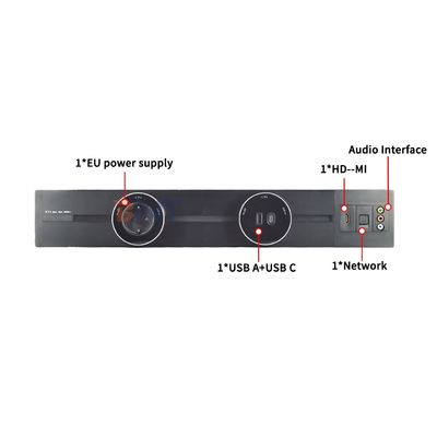 Nuova presa rimovibile Interfaccia di corrente debole Conveniente presa a parete multi-uscita di corrente di rotaia