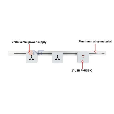 Nuova presa per binari ultra stretti rimovibile
