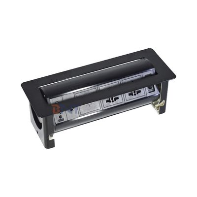 Presa a scomparsa da scrivania girevole multimediale/Presa di corrente a scomparsa da tavolo/Presa da pannello per tavolo conferenze