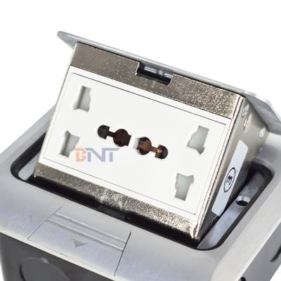 Presa a scomparsa a pavimento universale personalizzata, a sollevamento motorizzato, con funzione nascosta, impermeabile IP44