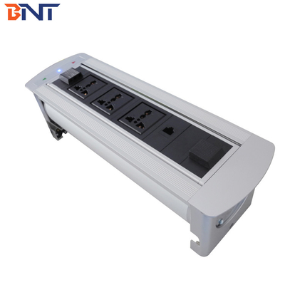 Spine di corrente da tavolino di Flip Up Socket For Multiple dell'auditorium di multimedia