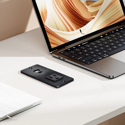 Sofa di plastica presa da tavolo presa di corrente con 1 presa di corrente standard degli Stati Uniti e porta USB A + C